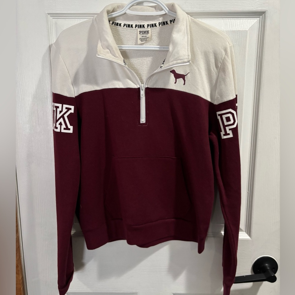 Pink Half-Zip